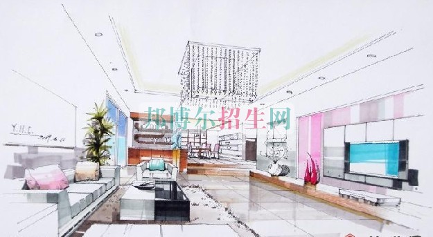 初中畢業學室內設計專業的學校