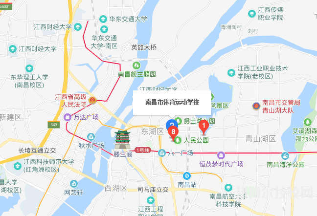 南昌體育運動學校地址在哪里