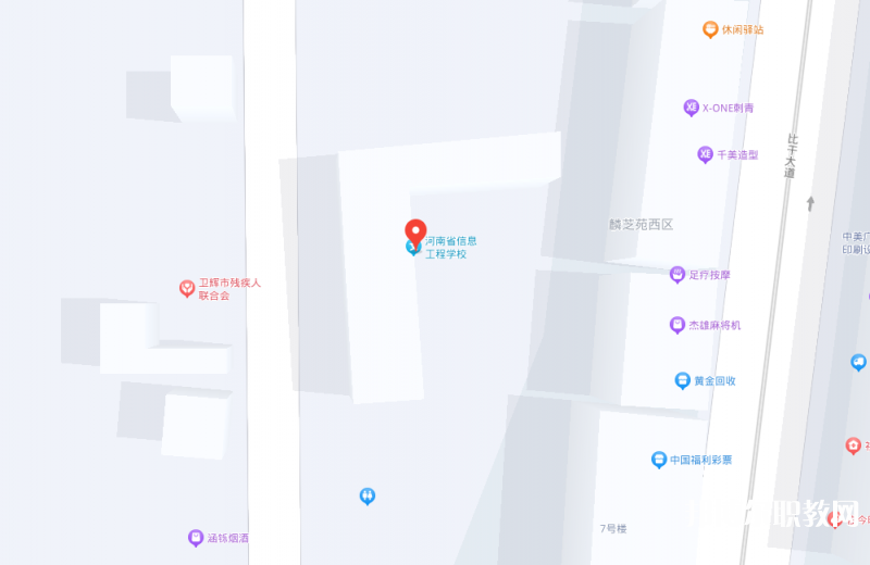 河南省信息工程學(xué)校地址，乘車路線