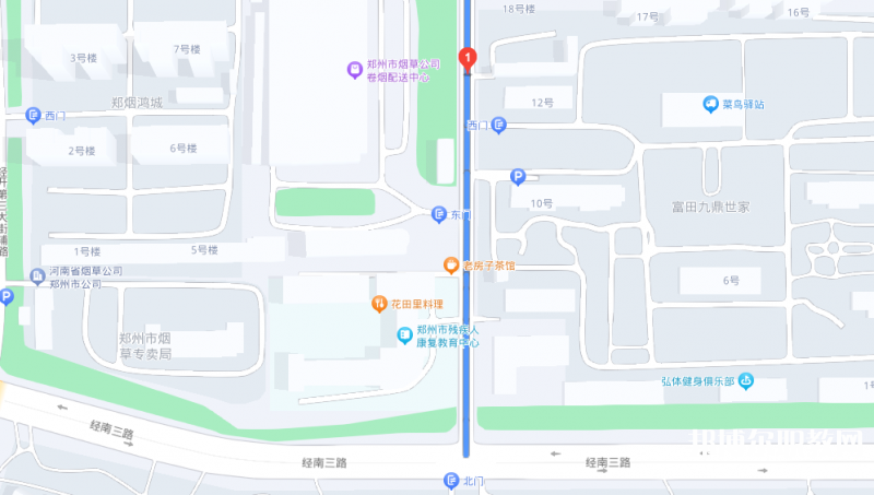 鄭州市特色教育中等專業學校地址，乘車路線