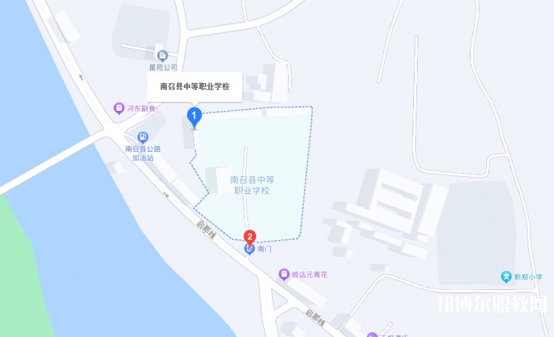 南召縣培英中等職業(yè)學(xué)校地址，乘車路線
