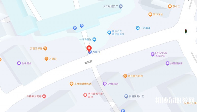 南丹縣職業教育中心地址，乘車路線