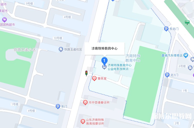 濟南特殊教育中心地址，乘車路線