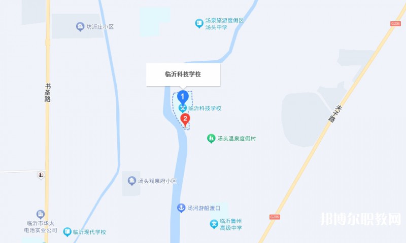 臨沂科技普通中等專業學校地址，乘車路線