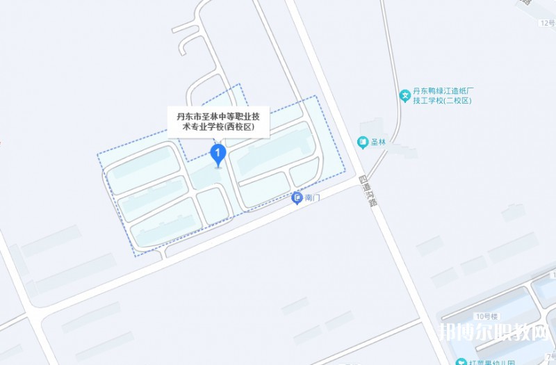 丹東市圣林中等職業技術專業學校地址，乘車路線